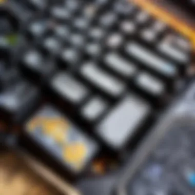 Multi-functional Macro Keys on Gaming Keyboard Multi-functional Macro Keys on Gaming Keyboard