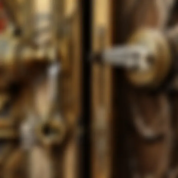 Visual representation of lock-picking success in gameplay