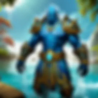 The Mystical Powers of Waterwardens A Waterwarden casting a powerful spell