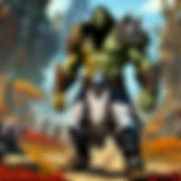 A visual representation of various World of Warcraft server populations over time