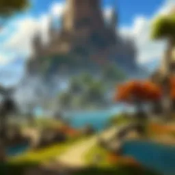 Mystical Eorzea Landscape