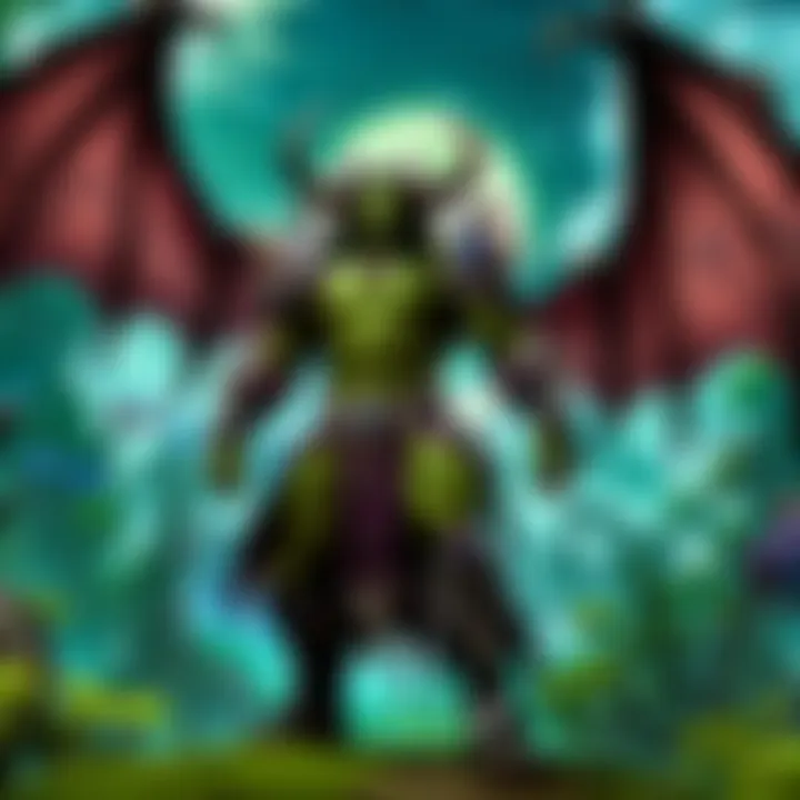 Mythical Encounter with Illidan Stormrage