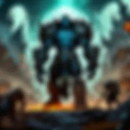 A detailed map of Azeroth showcasing various faction territories