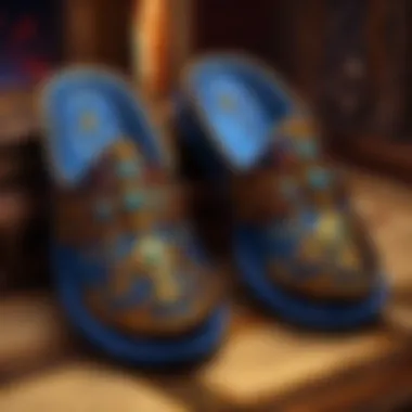Craftsmanship Details Intricate details of emo slipper craftsmanship