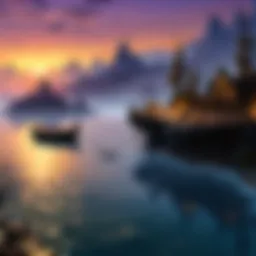 Misty Twilight Overlook
