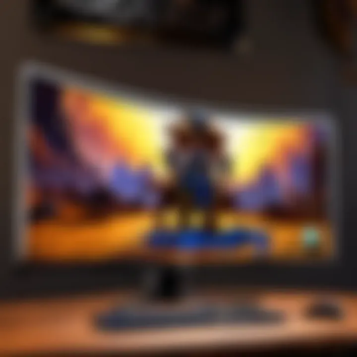 Unveiling the Wonders of the 1440 Ultrawide Monitor for Gaming Enthusiasts Summary