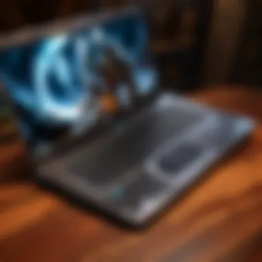 Sleek HP Laptop Design Sleek HP laptop design exuding sophistication