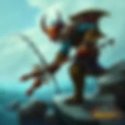 A serene fishing spot in World of Warcraft
