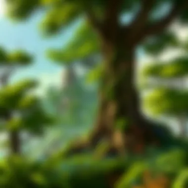 Sublime Breeze Amongst Verdant Greenery Whispers of the breeze weaving through lush greenery