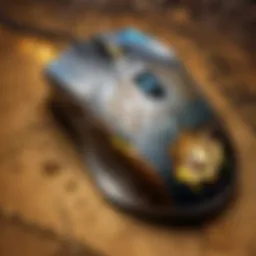 A high-end gaming mouse designed for World of Warcraft
