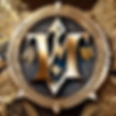 Ornate World of Warcraft Anniversary Emblem