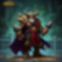 Diverse gaming scene showcasing World of Warcraft