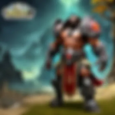 Utilizing WowArmory for Strategic Gameplay An illustration showcasing strategic advantage using WowArmory
