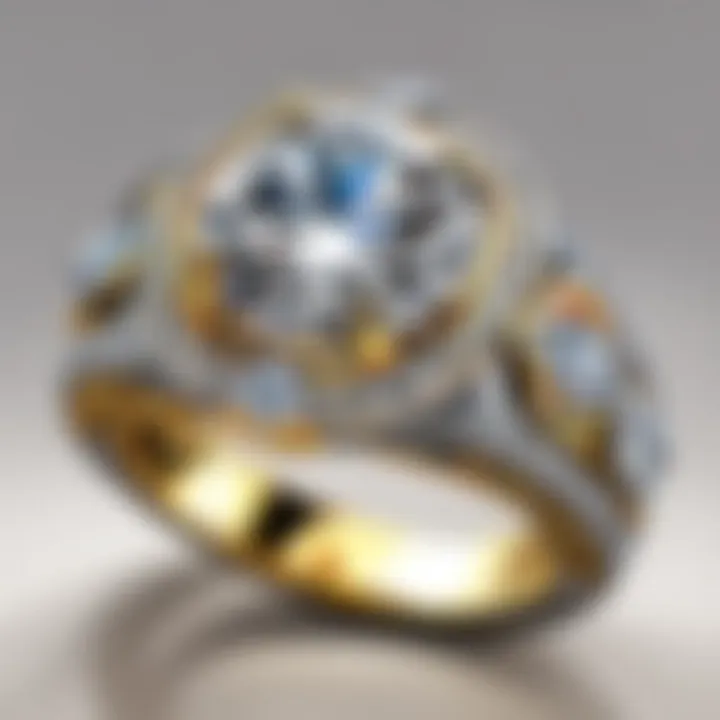 Zei Diamond Ring - Elegance Personified